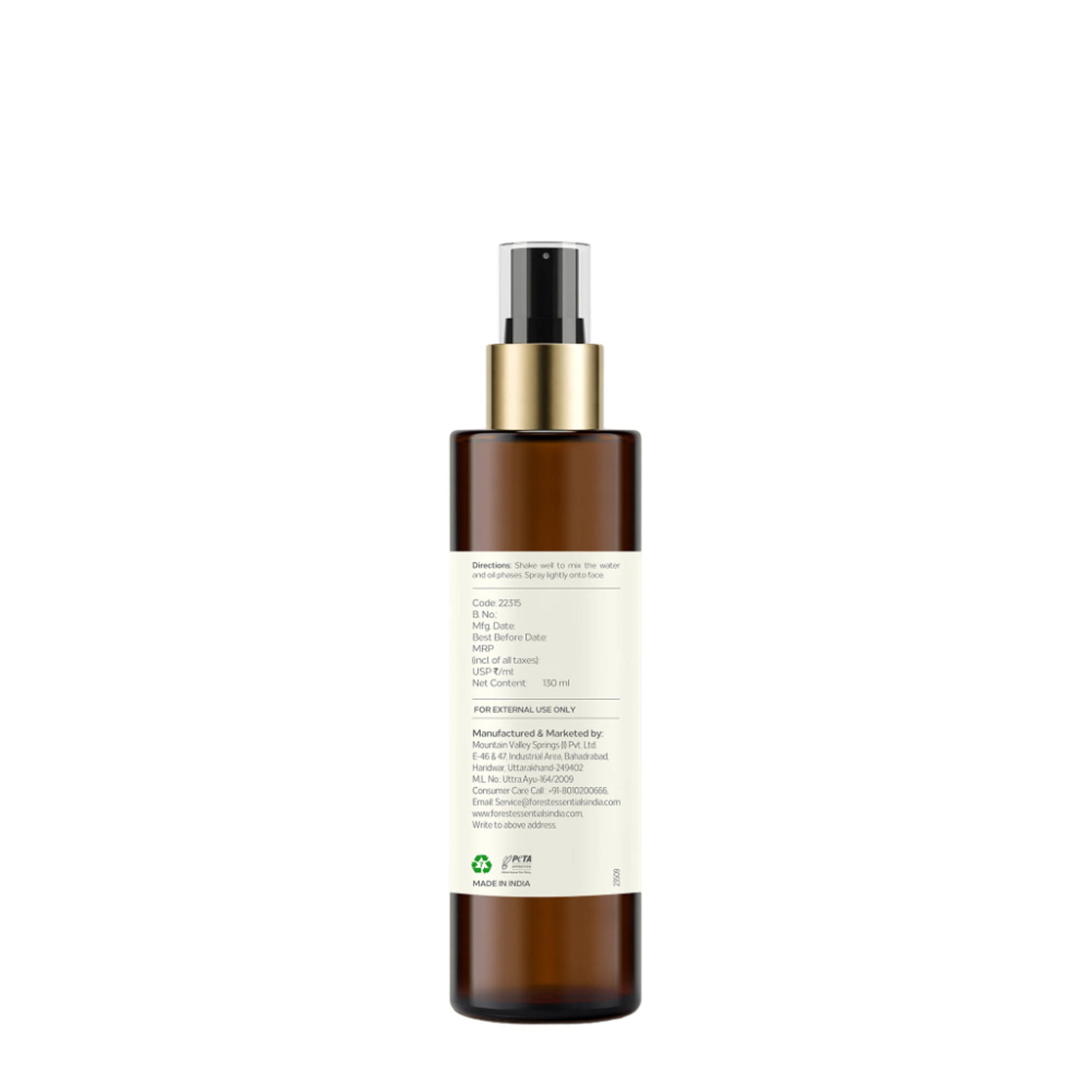 Forest Essentials Panchpushp Serum Infused Facial Mist