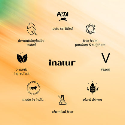 inatur Argan Oil, Cold Pressed & Organic, for Skin & Hair, Moisturizing & Vitamin-Rich