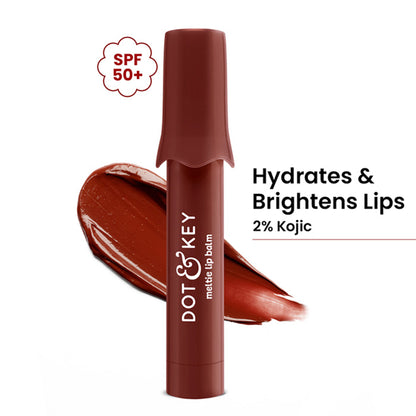 Dot & Key Meltie Lip Balm SPF 50+ PA+++ - Cocoa Creme