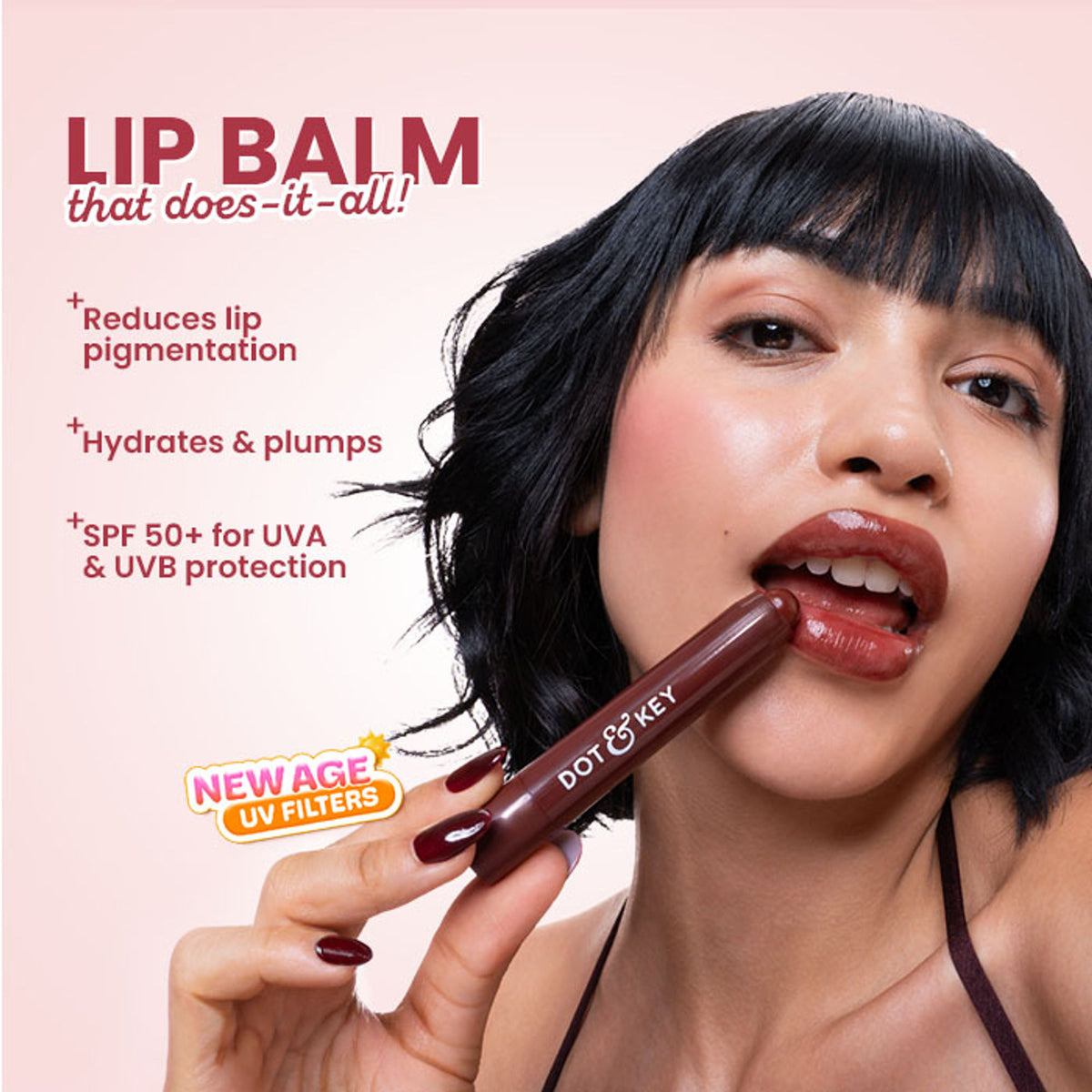 Dot & Key Meltie Lip Balm SPF 50+ PA+++ - Cocoa Creme