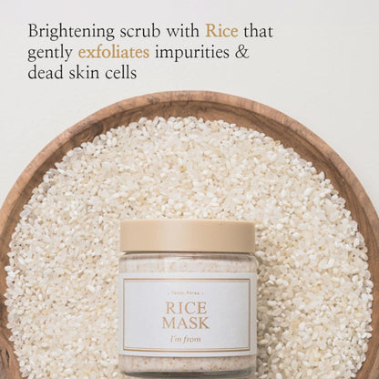 I'm From Rice Mask