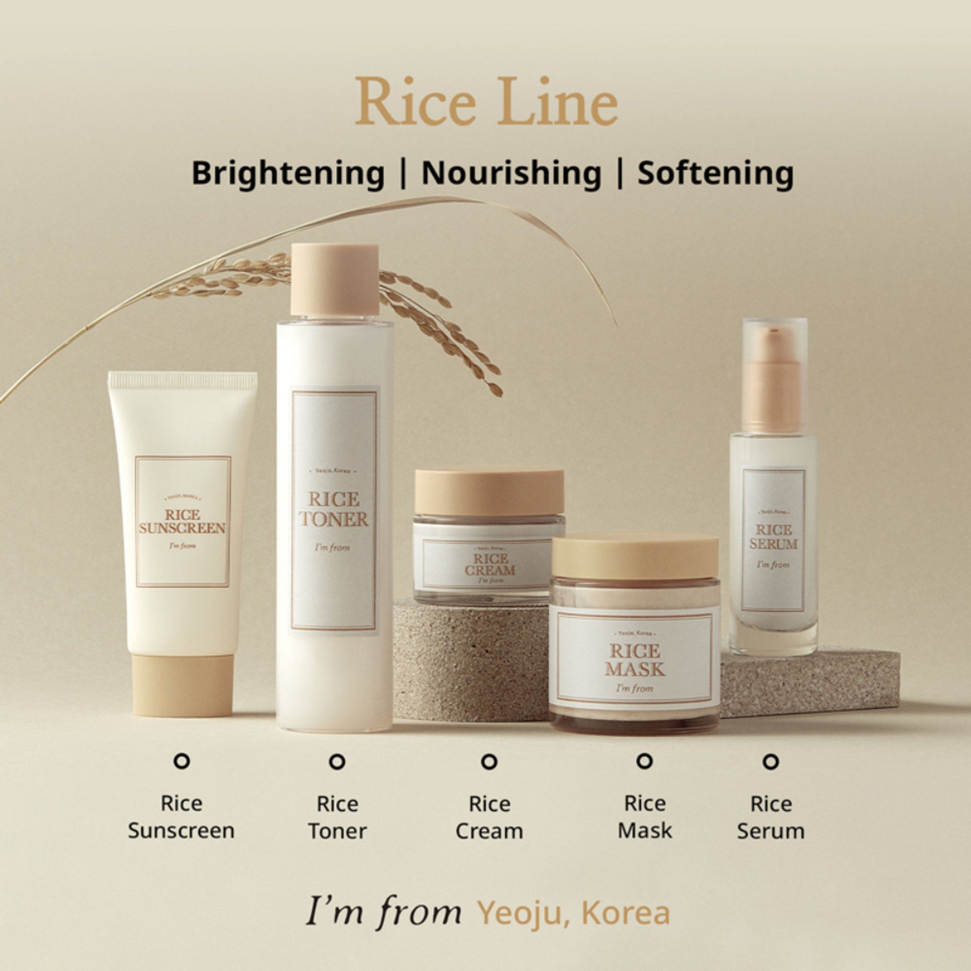 I'm From Rice Mask