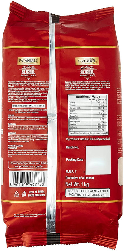 Patanjali Super Basmati Rice