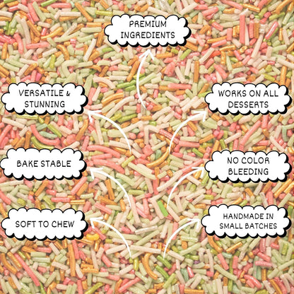 Confect Rainbow Sprinkles for Decoration 05