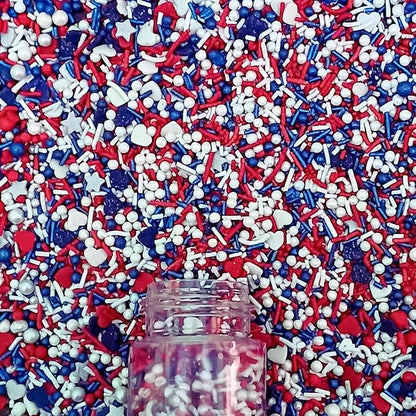 Confect Patriotic Sprinkles for Decoration 02