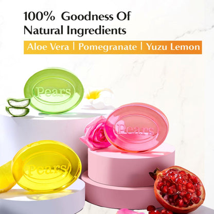 Pears Glowing Skin Collection Variety 5 Bathing Bars