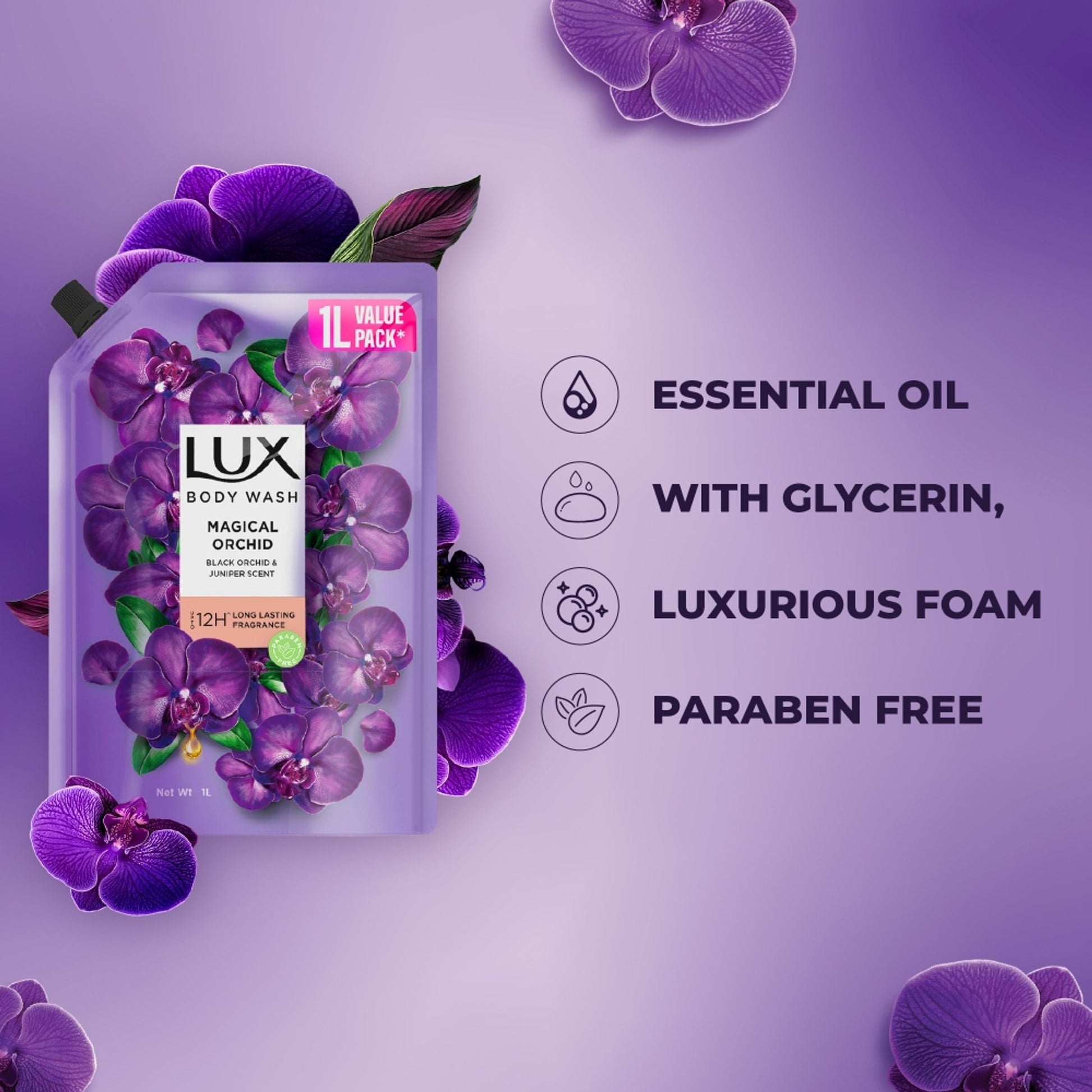 Lux Frag Refill Body Wash