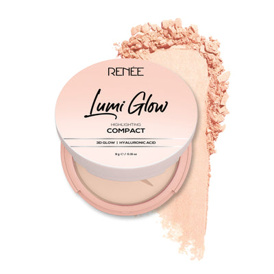 Renee Cosmetics Lumi Glow Highlighting Compact - 01 Velvet Vanilla