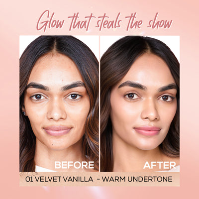 Renee Cosmetics Lumi Glow Highlighting Compact - 01 Velvet Vanilla