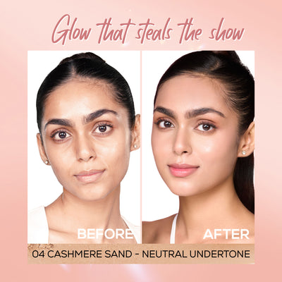 Renee Cosmetics Lumi Glow Highlighting Compact - 04 Cashmere Sand