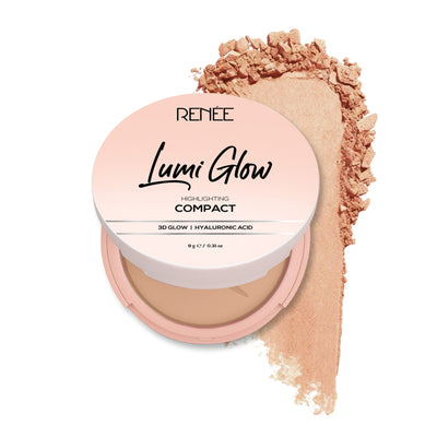 Renee Cosmetics Lumi Glow Highlighting Compact - 05 Chiffon Cocoa