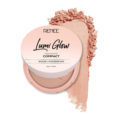 Renee Cosmetics Lumi Glow Highlighting Compact - 06 Suede Caramel