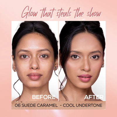 Renee Cosmetics Lumi Glow Highlighting Compact - 06 Suede Caramel