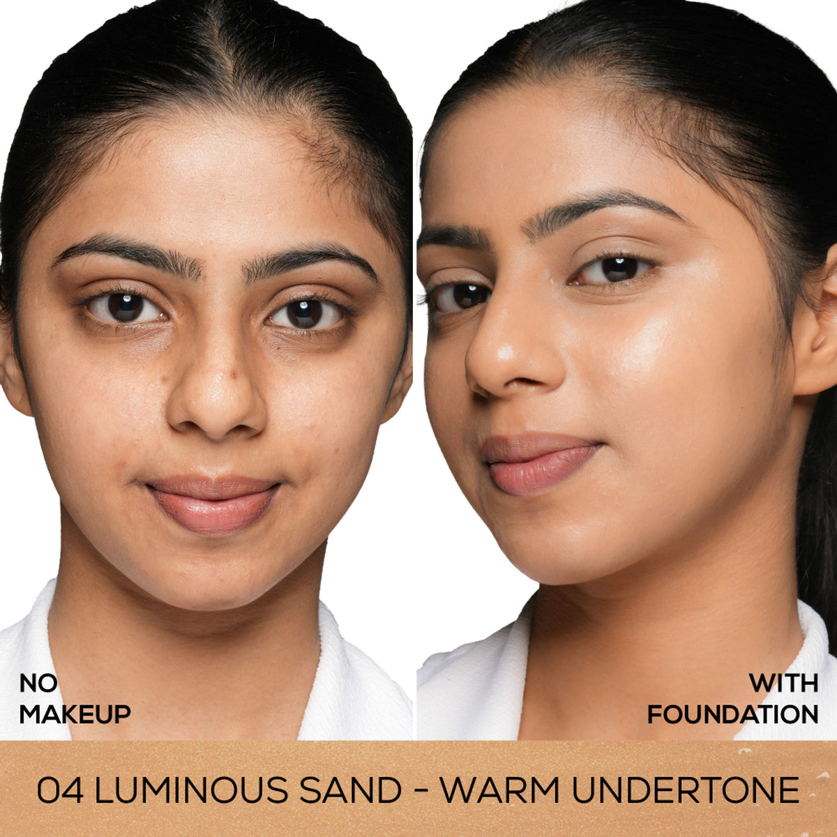 Renee Cosmetics Lumi Glow Highlighting Liquid Foundation - 04 Luminous Sand
