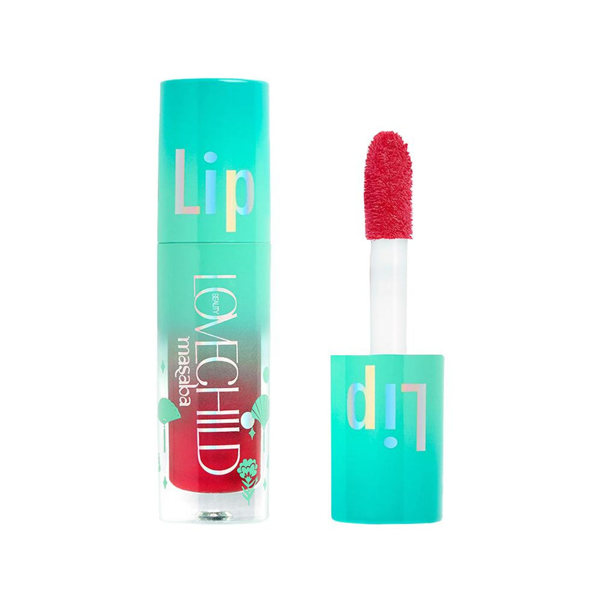 LoveChild Masaba Lovechild Masaba Lip Gloss Oil in Cherryccino with tinted gel, enriched with jojoba oil and shea butter, natural shine.