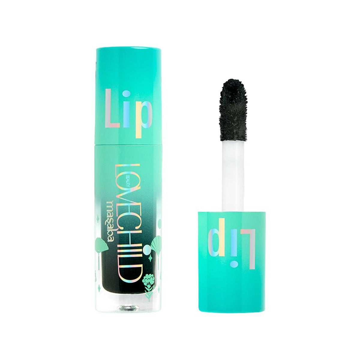 Lovechild Masaba Lovechild Masaba tinted lip gloss gelato with jojoba oil and shea butter in Badass Black, shiny and moisturizing.