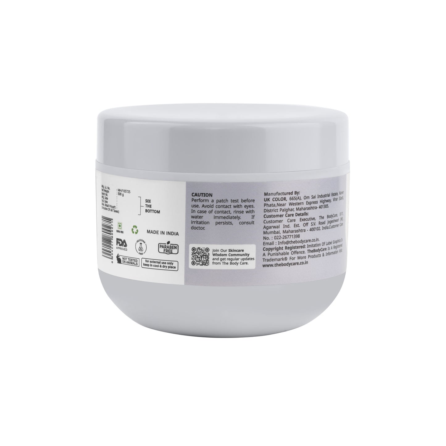 The Body Care Mixfruit Nourishing & Depigmenting Cream