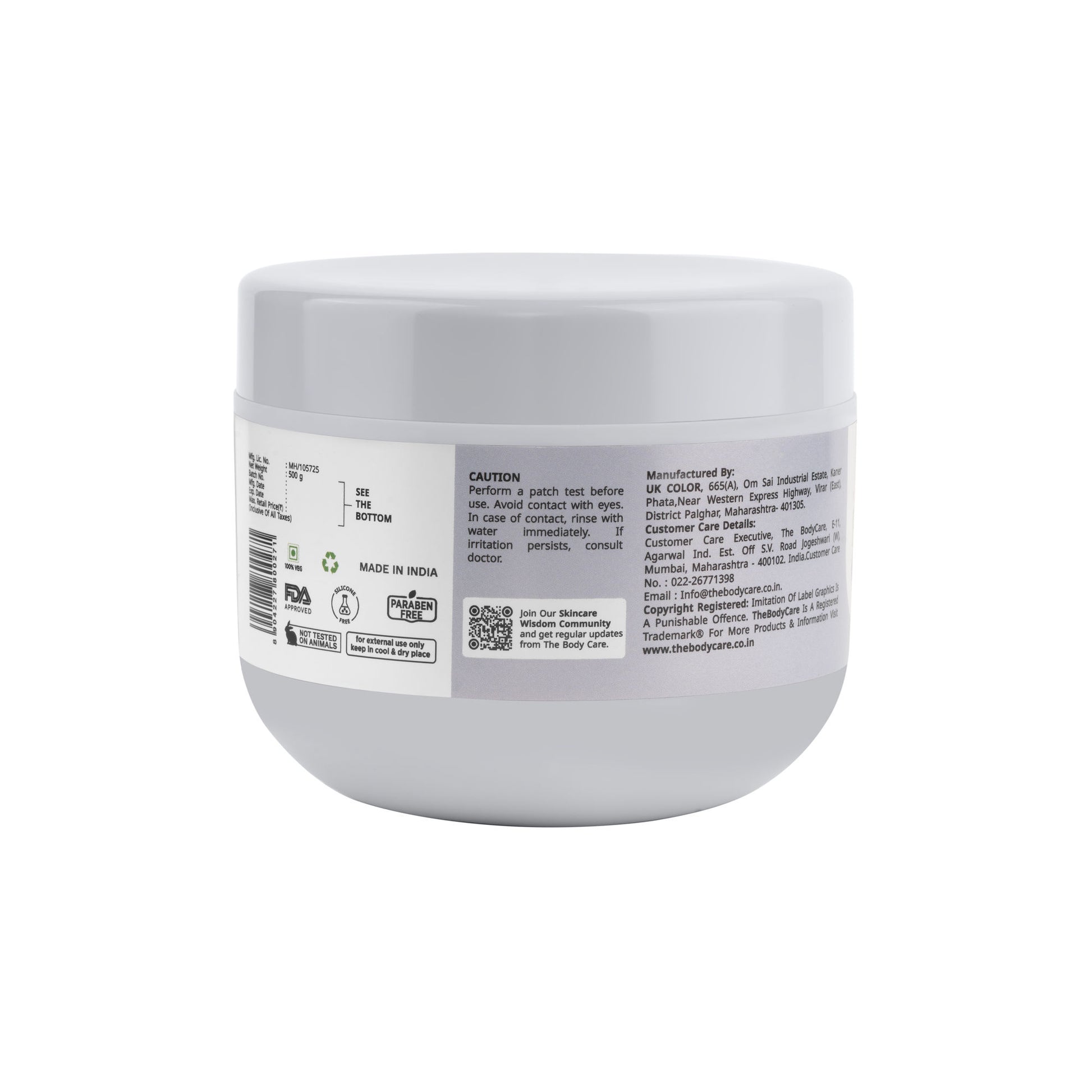 The Body Care Mixfruit Nourishing & Depigmenting Cream