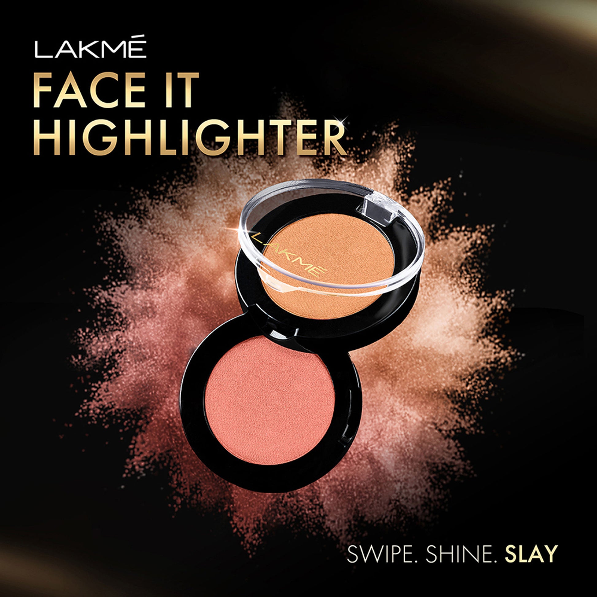 Lakme Face It Highlighter - RoseGold