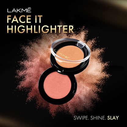 Lakme Face It Highlighter - RoseGold