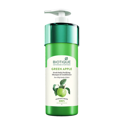 Biotique Bio Green Apple Fresh Daily Purifying Shampoo & Conditioner