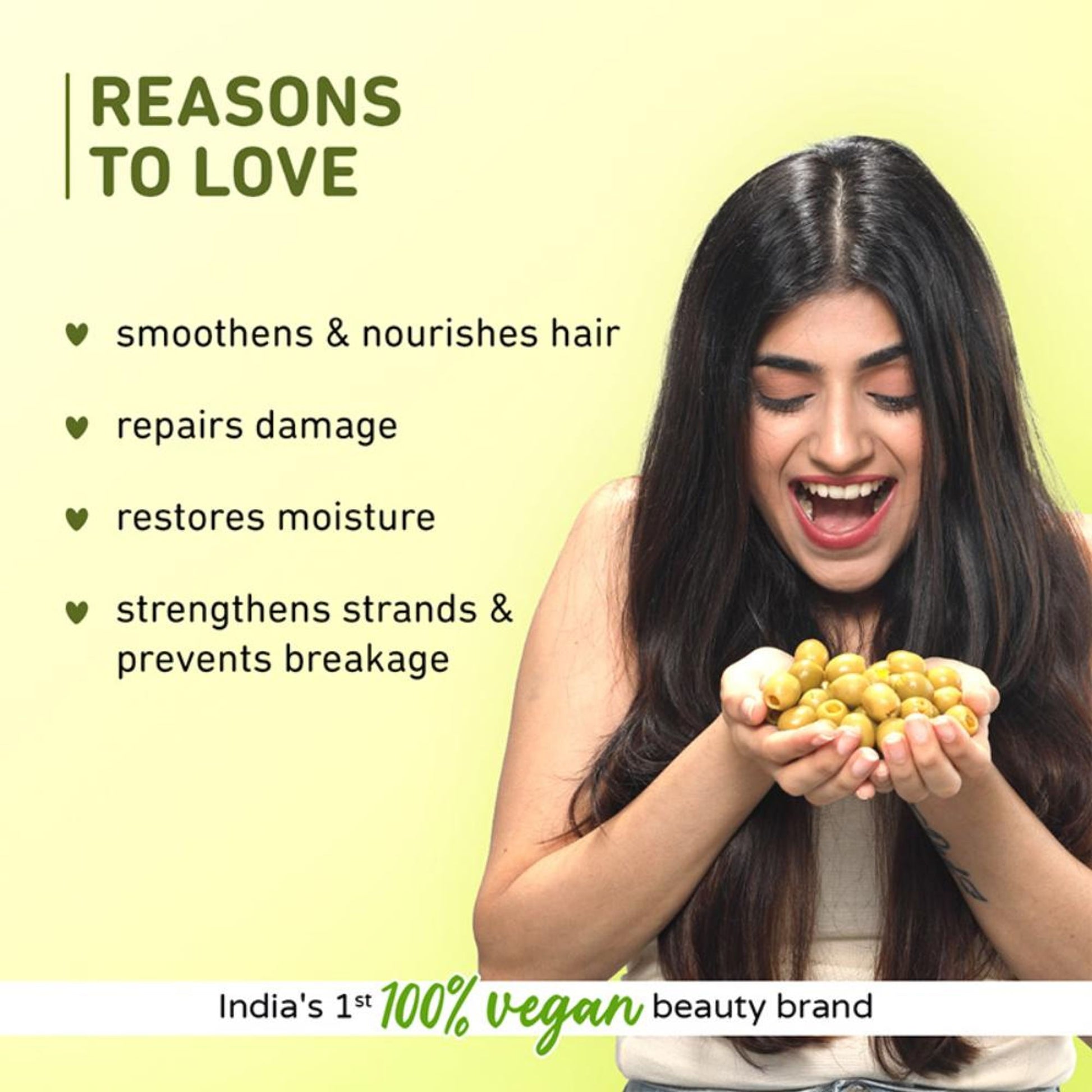 Plum Olive & Macadamia Mega Moisturing Hair Mask