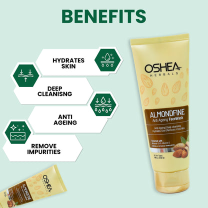 Oshea Herbals Almondfine Anti Agening Face Wash