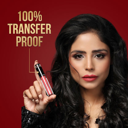 Coloressence Lipstay Liquid Lipstick, Transferproof, Waterproof, Long-Lasting Matte Finish - Cherry Pie