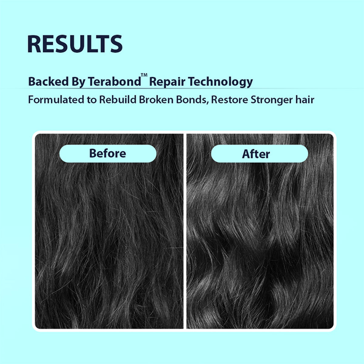 Dermistry Sulphate Free Bond Repair Shampoo TeraBond Maleic Acid Protein for Dry Dull Damaged Hair