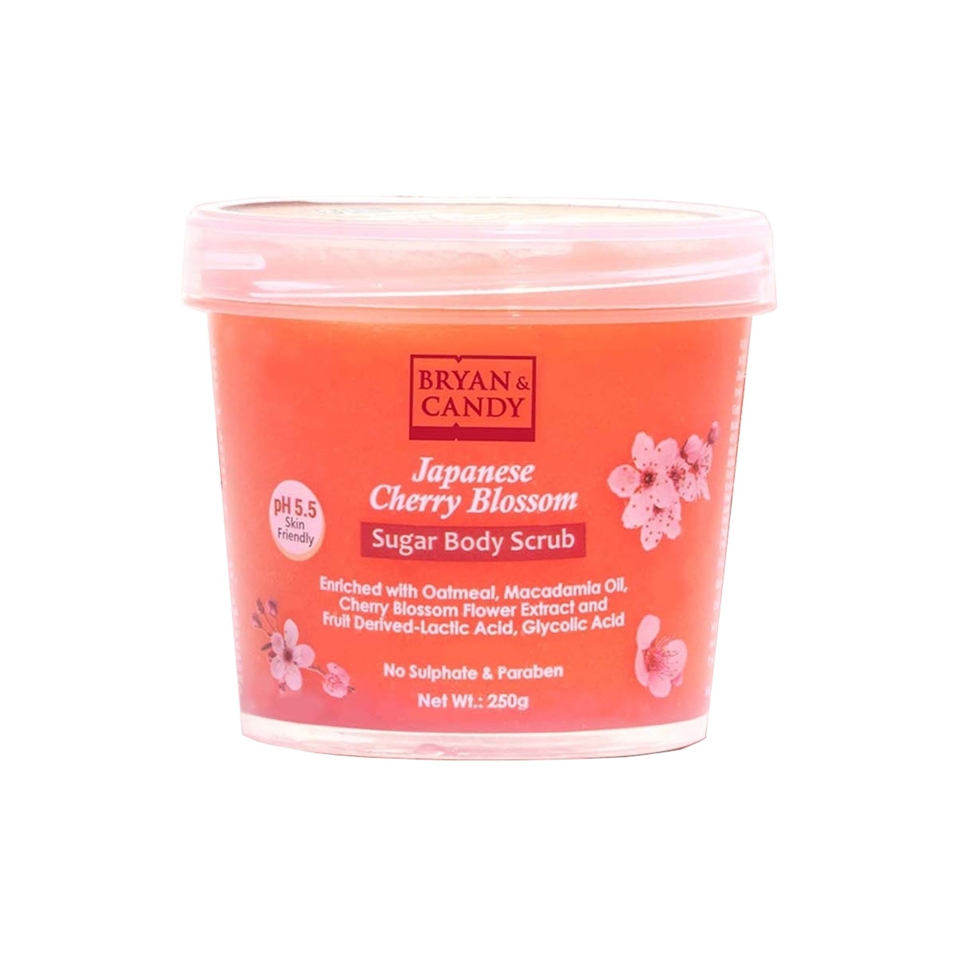 BRYAN & CANDY Japanese Cherry Blossom Sugar Body Scrub