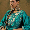 Dhiyona IE Women Ethnic Motifs Embroidered Regular Thread Work Kurta with Trousers & With Dupatta