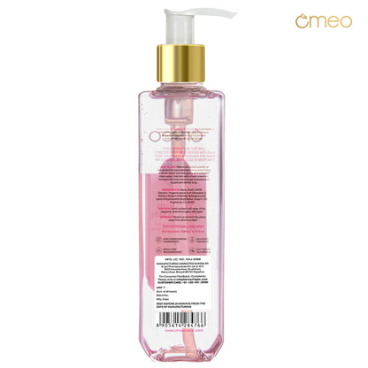 Omeo Berry Blossom Body Wash & Shower Gel With Strawberry, Gentle Cleaner For Revitalized Skin