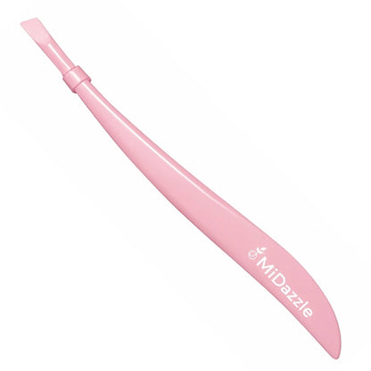 Midazzle Pro Precision Tweezer - Slant Tip Plucker For Unwanted Face & Eyebrow Hair Removal