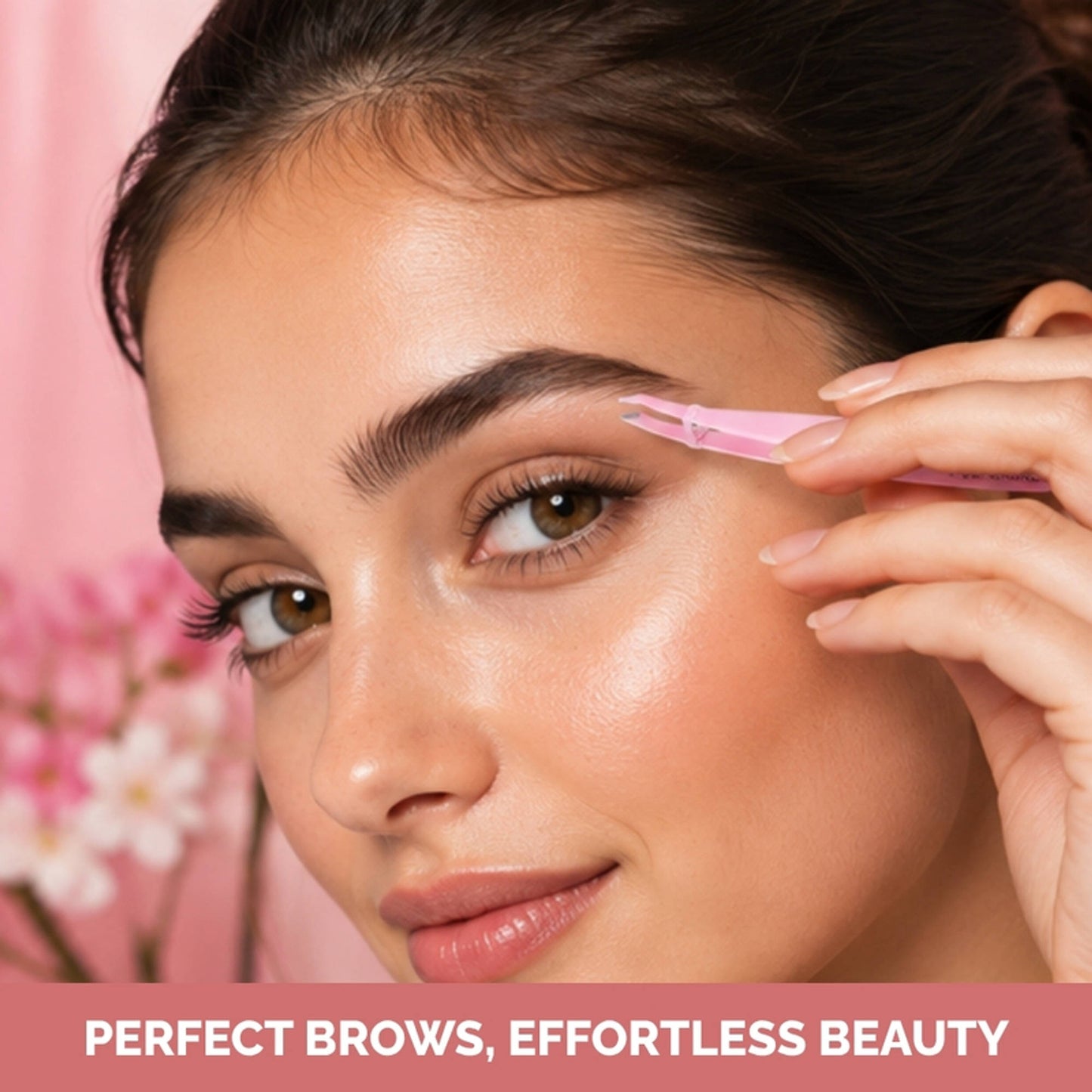 Midazzle Pro Precision Tweezer - Slant Tip Plucker For Unwanted Face & Eyebrow Hair Removal