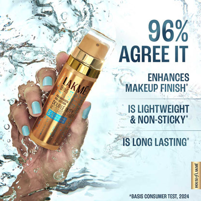 Lakme 9to5 Double Duty 2-in-1 Moisturiser + Primer With Hyaluronic Acid