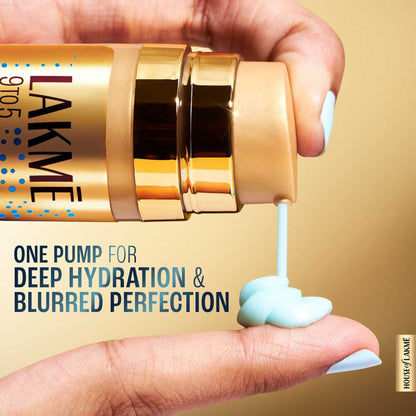 Lakme 9to5 Double Duty 2-in-1 Moisturiser + Primer With Hyaluronic Acid