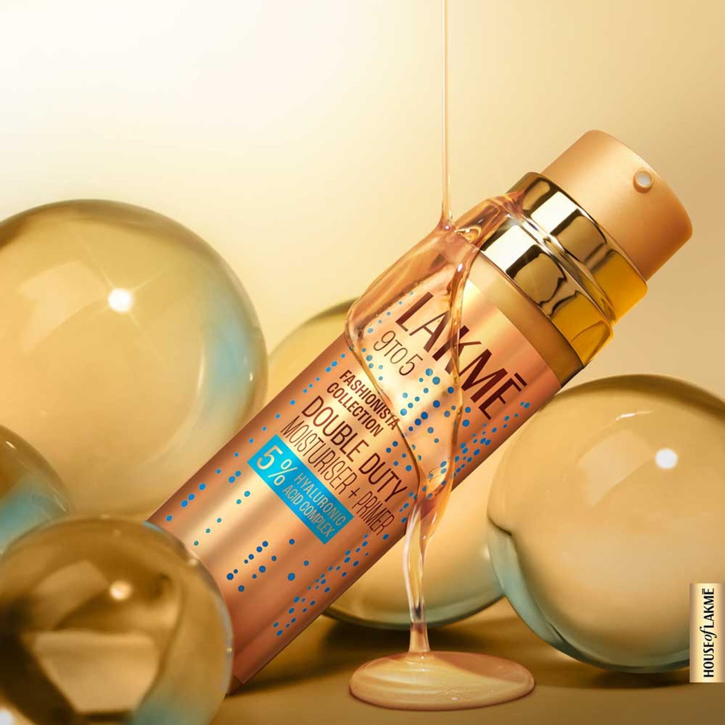 Lakme 9to5 Double Duty 2-in-1 Moisturiser + Primer With Hyaluronic Acid