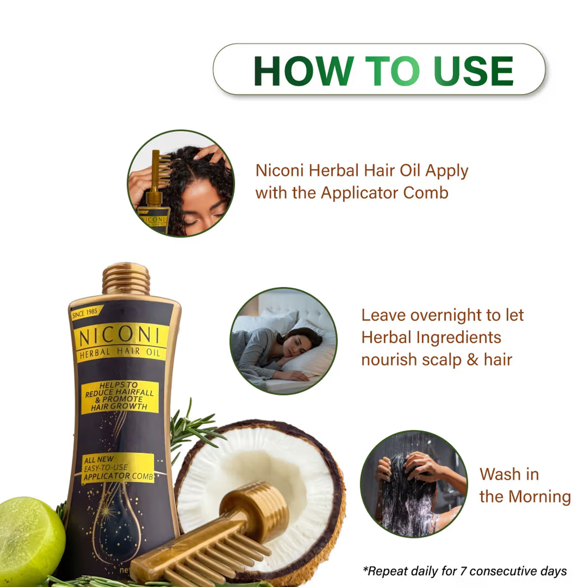 Niconi Herbal Hair Oil