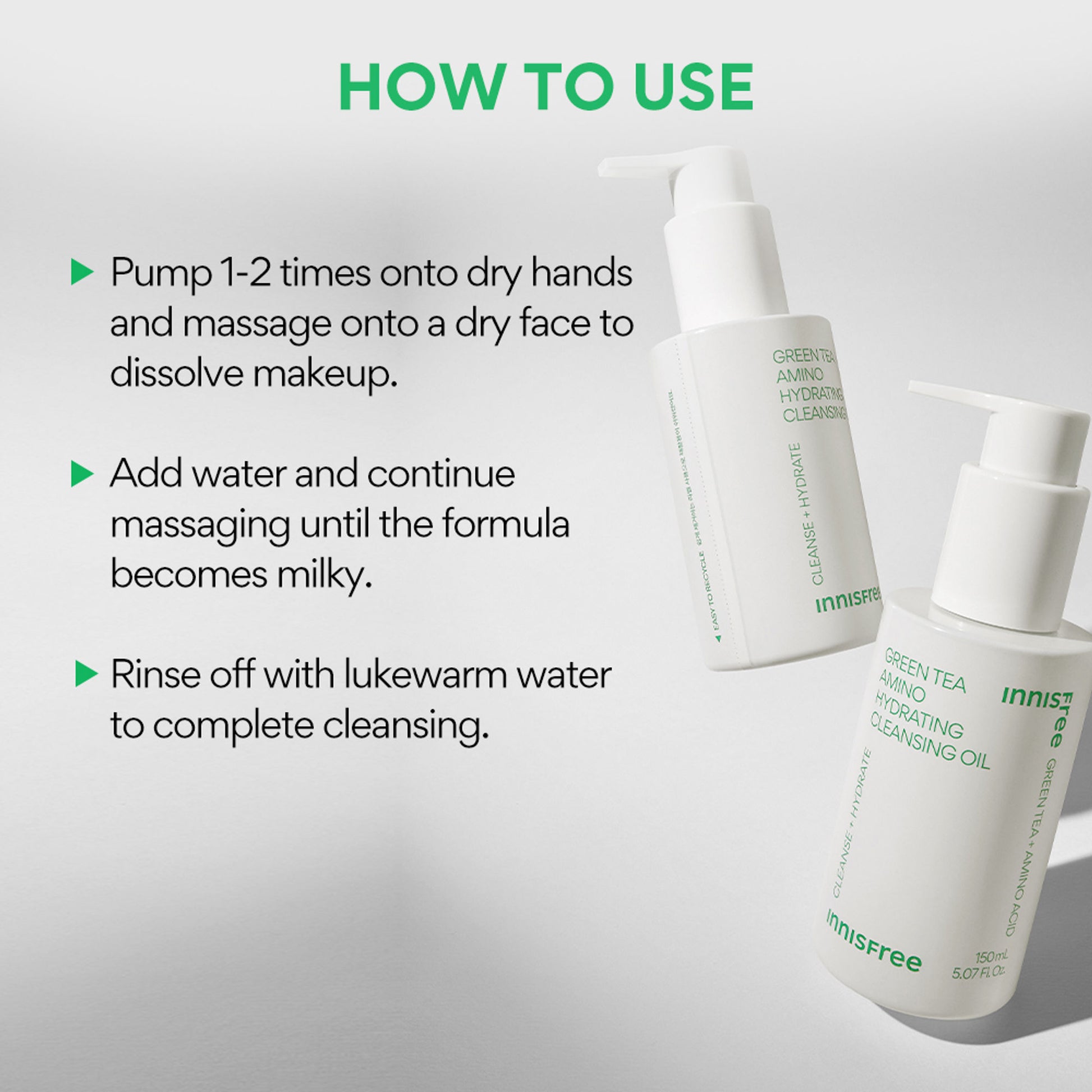 Innisfree Green Tea Fresh Cleansing Oil