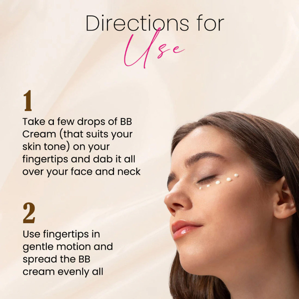 Coloressence True Tone BB Cream in Papaya shade, smooth texture, and natural finish, displayed in a sleek tube.