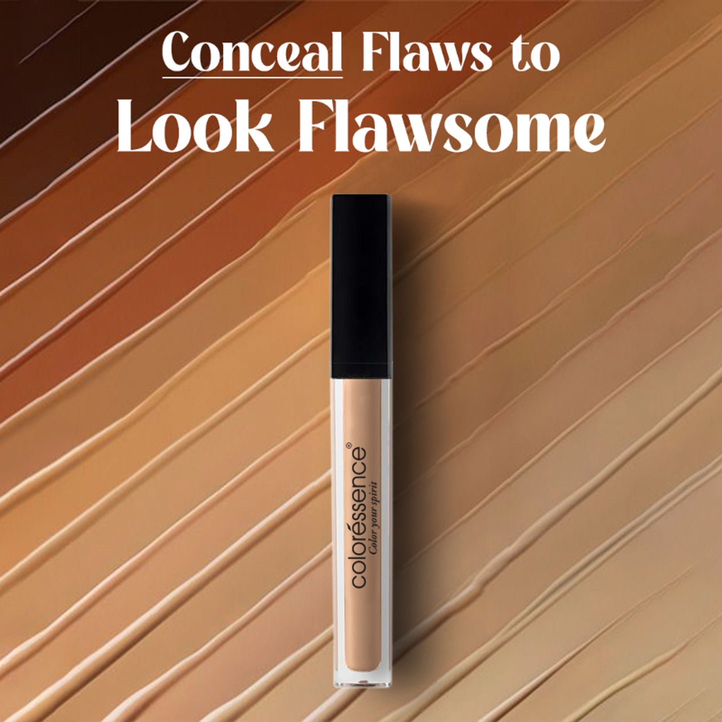 Coloressence Time To Prime - Full Covereage Liquid Concealer - Cream