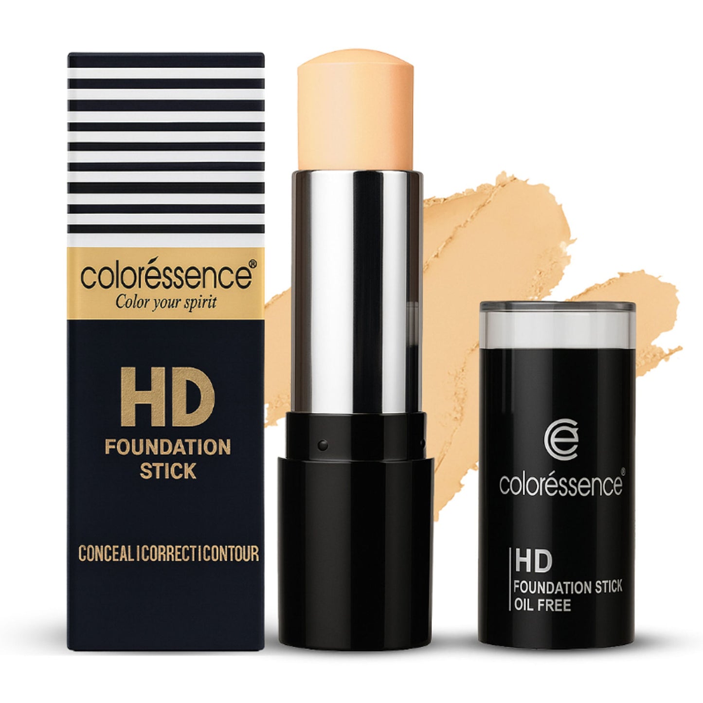 Coloressence HD Foundation Stick - Nude Beige