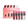 Coloressence Dawn to Dusk Liquid Lipstick Kit, Pack of 4 Shades, Free Lip Plumping Gloss