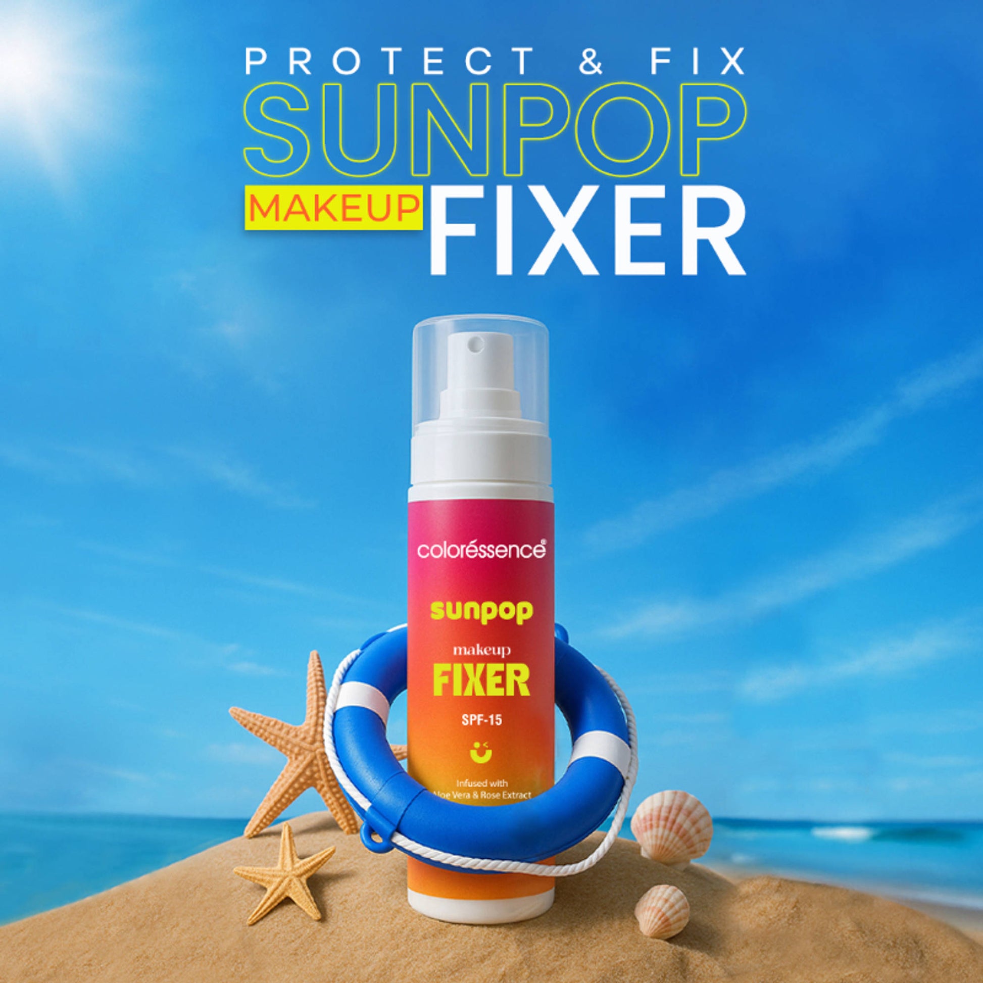Coloressence Sunpop Makeup Fixer SPF 15