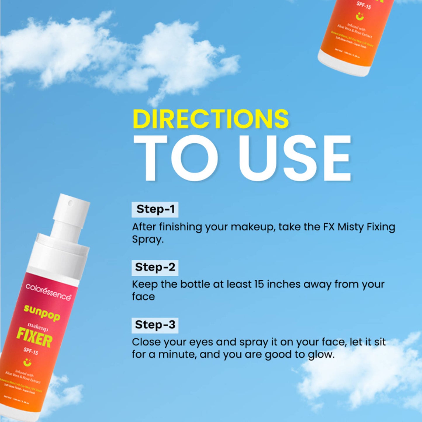 Coloressence Sunpop Makeup Fixer SPF 15
