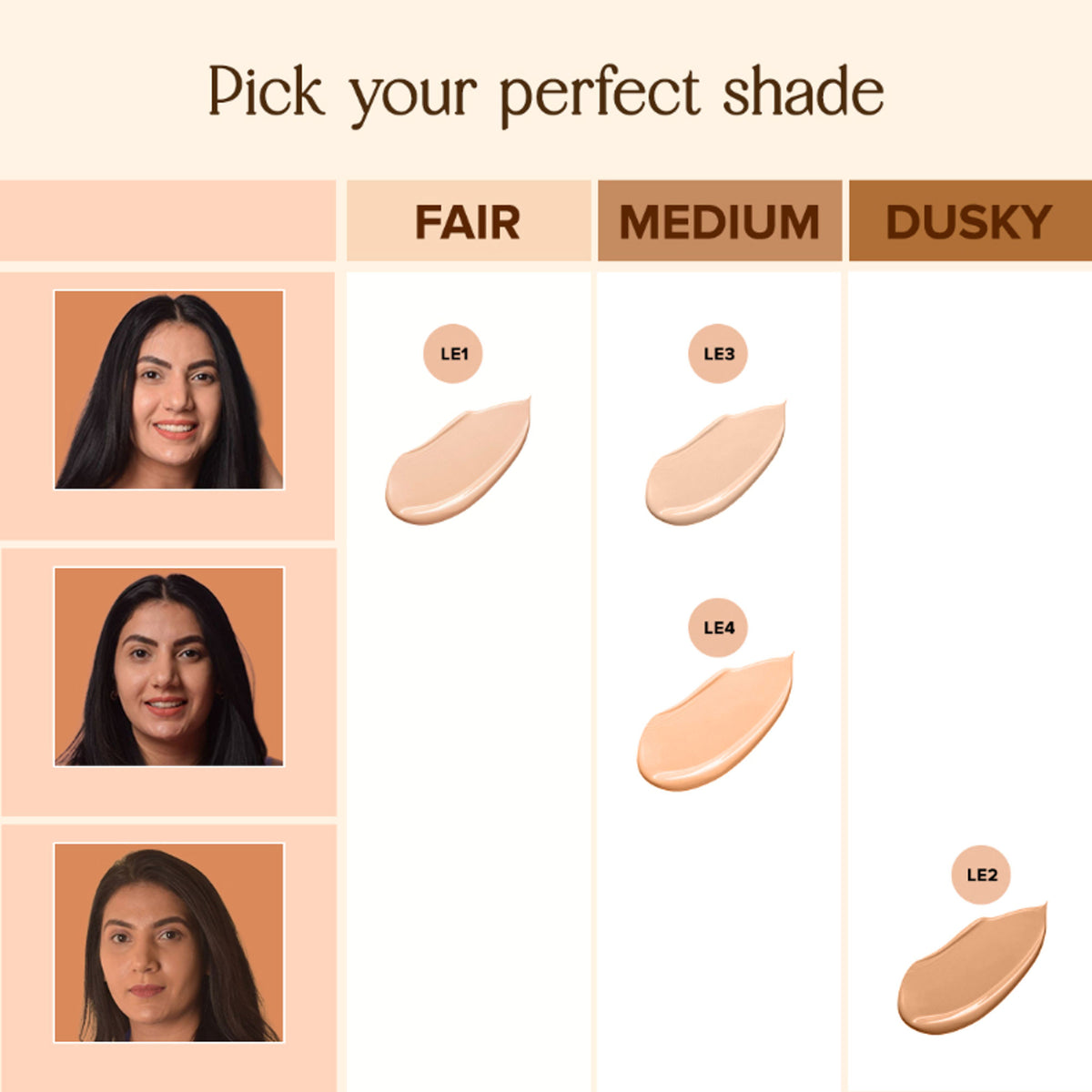 Coloressence Aqua Makeup Base Foundation in Brown LF-2, creamy liquid foundation in a compact container with a twist-off lid.