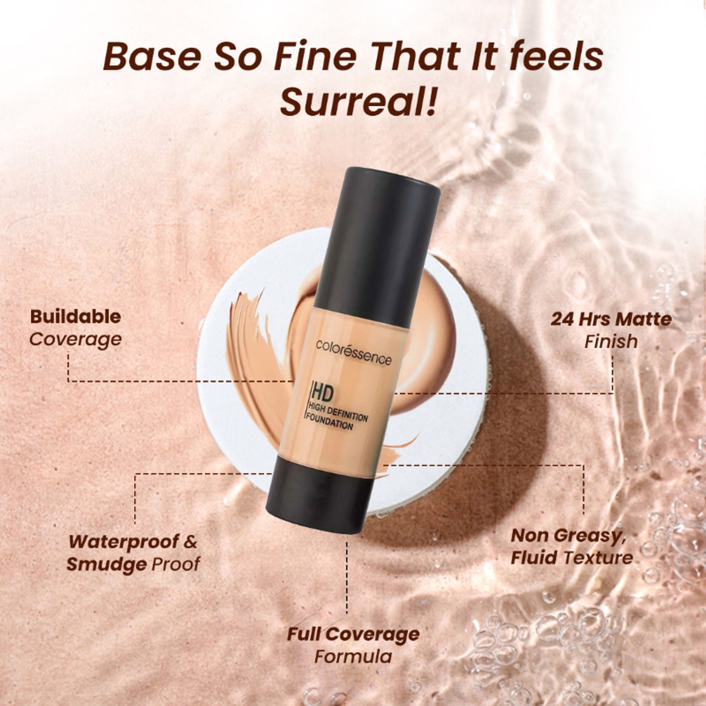 Coloressence High Definition Foundation - Hdf-4