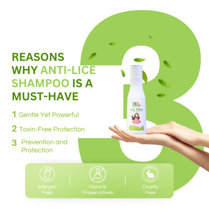 Botanical Luxuriate Tea Tree Shampoo For Lice & Nits