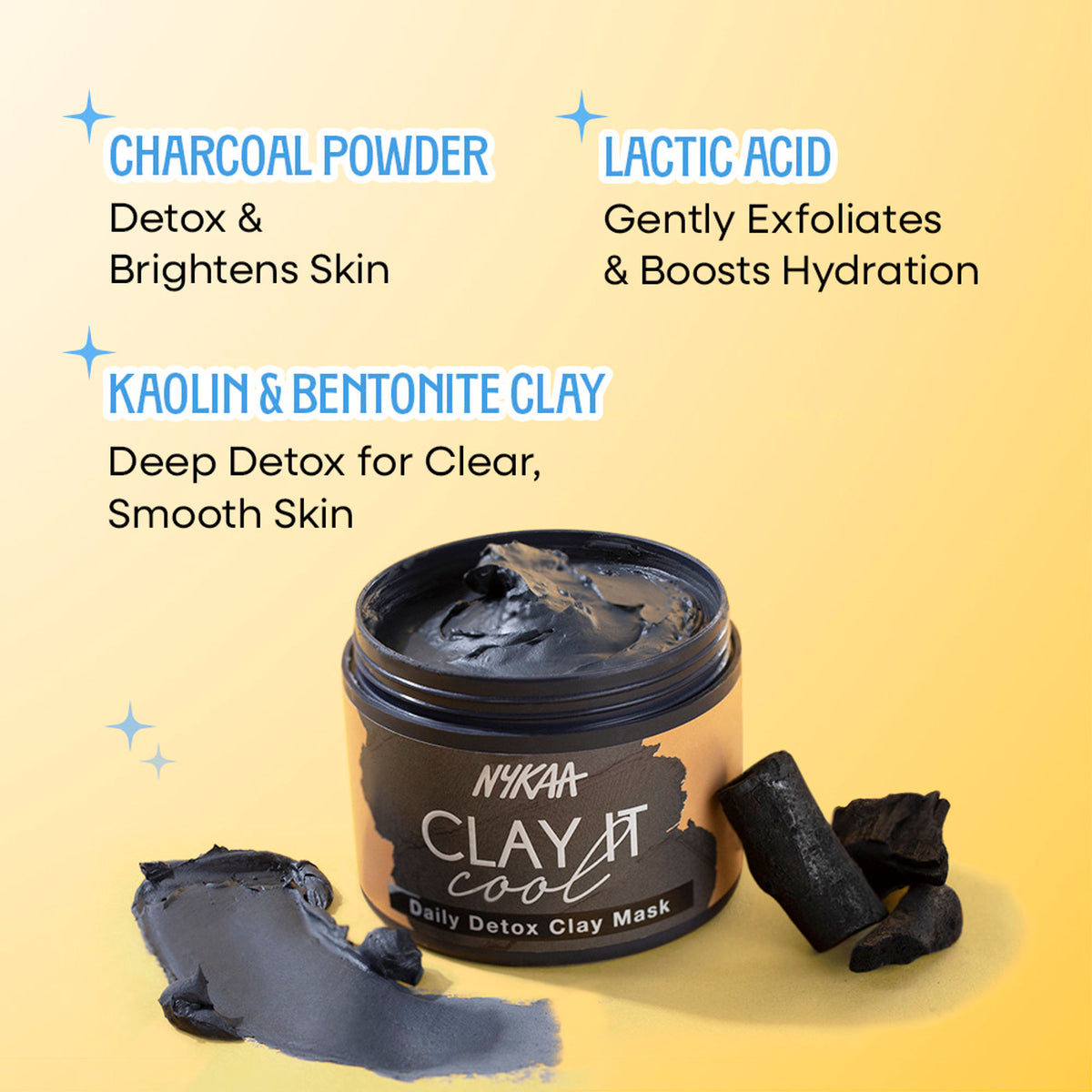 Nykaa Clay It Cool Clay Mask - Daily Detox