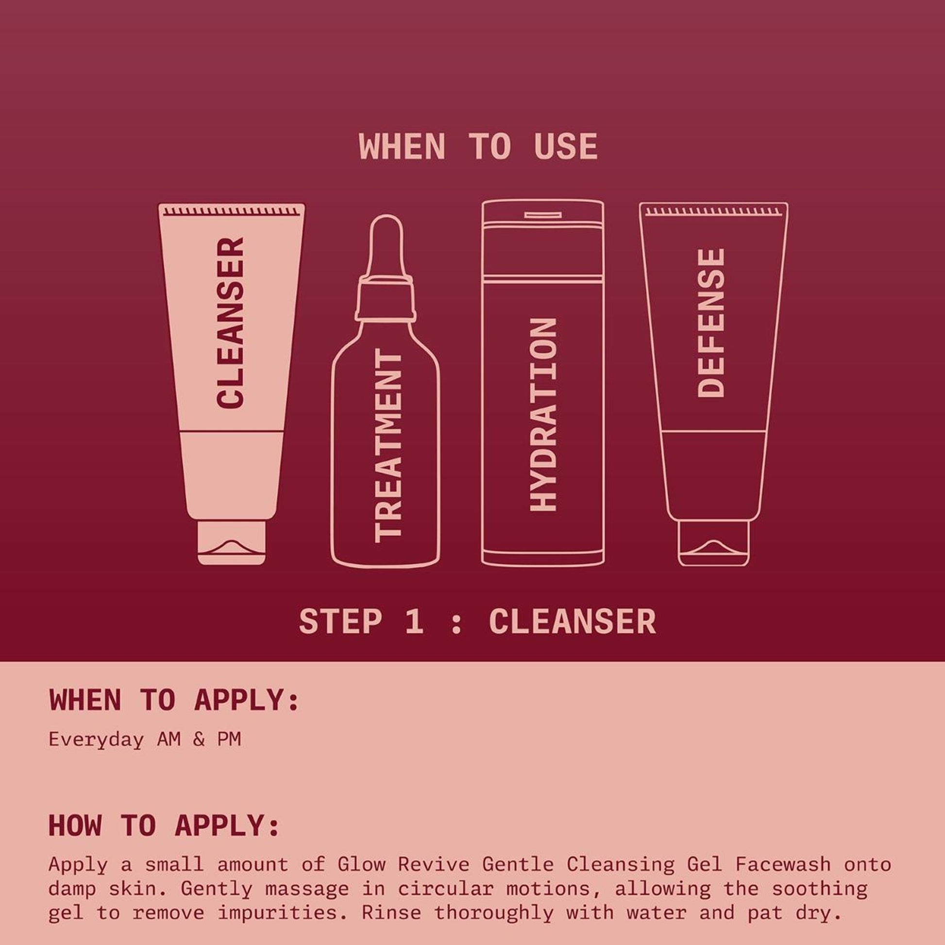 Ningen Glow Revive Gentle Cleansing Gel